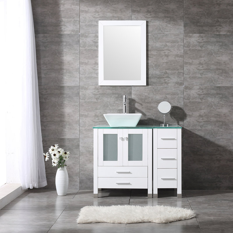 Brayden Studio® Roberge 36.2'' Freestanding Single Bathroom Vanity